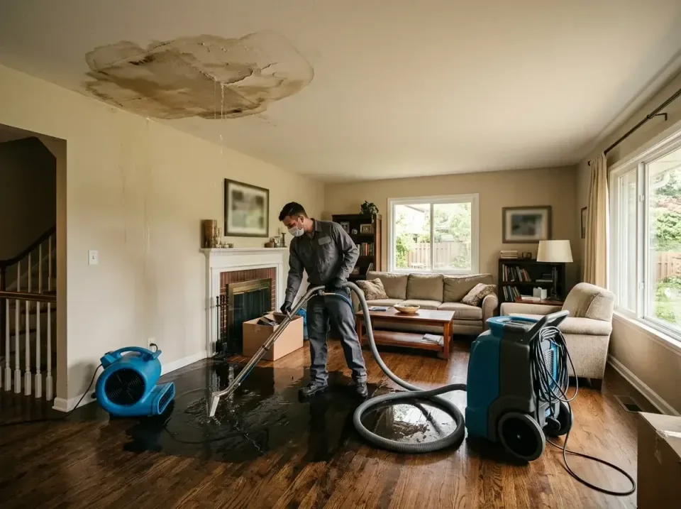 attic-pipe-burst-ceiling-drip-008 — frequently asked questions, Water Damage Restoration & Carpet Care in Columbus, IN